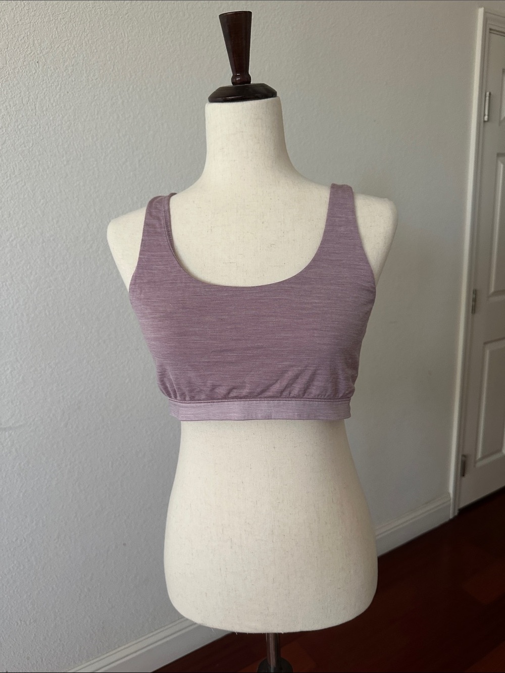 allbirds Heathered Mauve Sports Bra